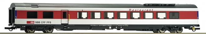 Dining car EW IV<br /><a href='images/pictures/Roco/Roco-74398.jpg' target='_blank'>Full size image</a>